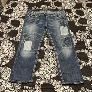 Silver Tuesday capri